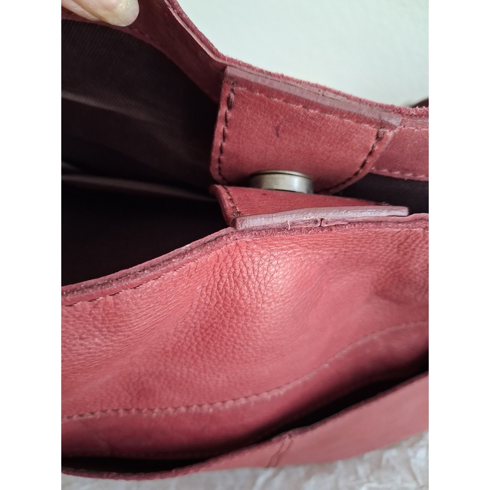 Born Genuine Soft Leather Midwood Tote Purse Womens Minimalist Casual Office Bag - Picture 10 of 16